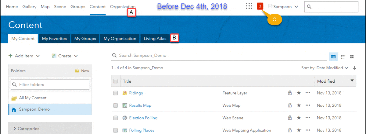 Image 1: Old Vs. New Navigation Experience